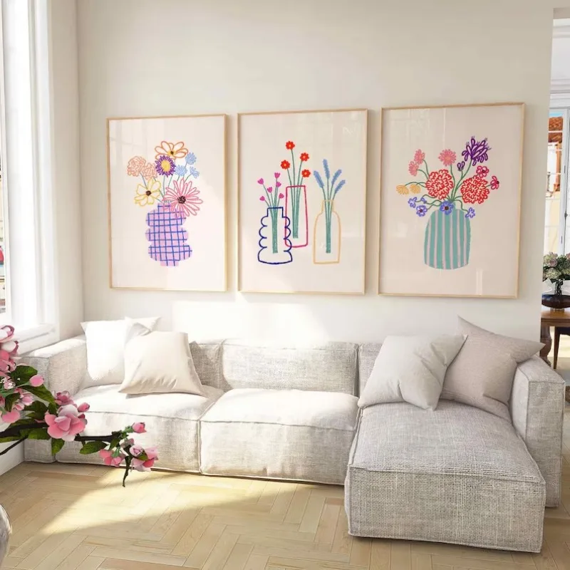 1 szt. obraz na płótnie bez ra – Florist Supply Vases recenzja i cena